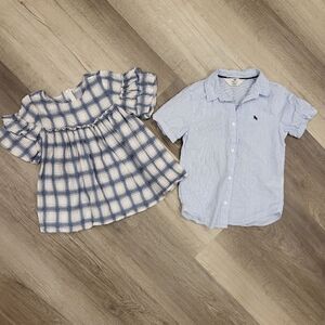 𝅺BUNDLE of 2 Girls size 6-7 years tops